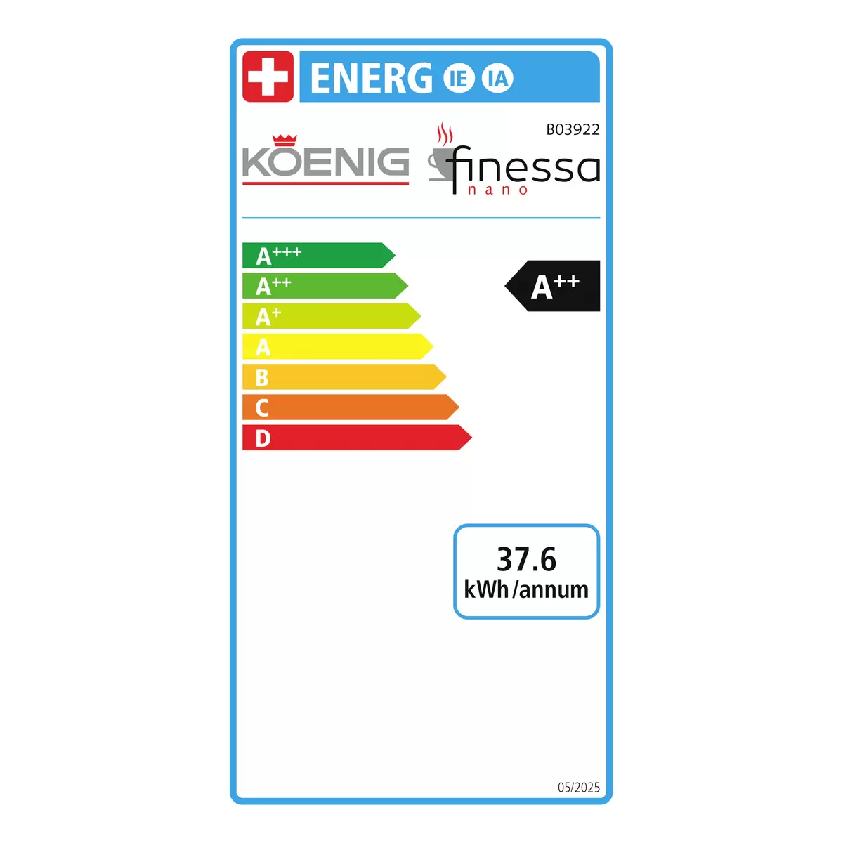 Energy efficiency details