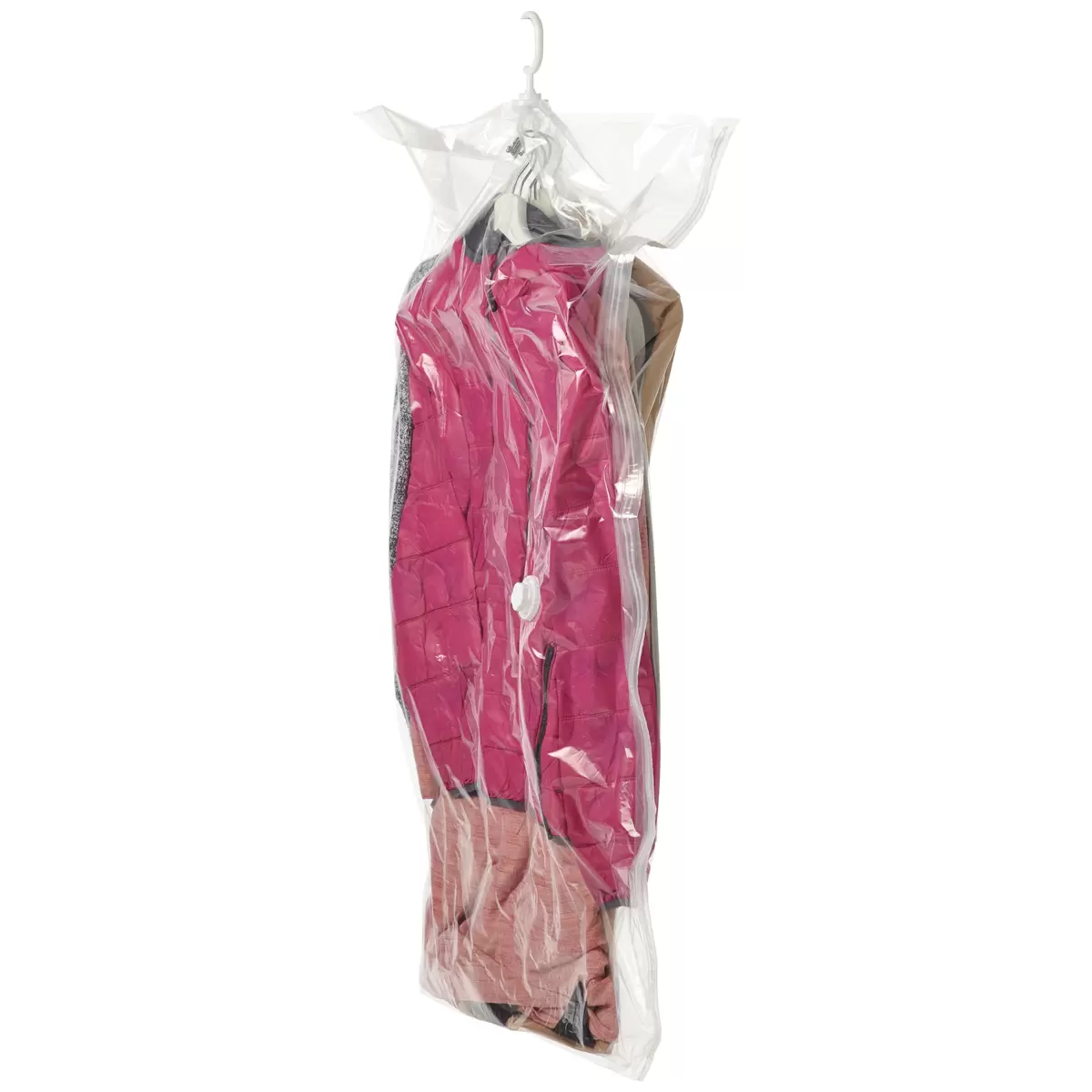 Vakuum Kleidersack Easy Homezone Transparent