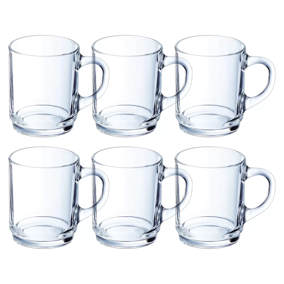 Teeglas 6er Set Transparent