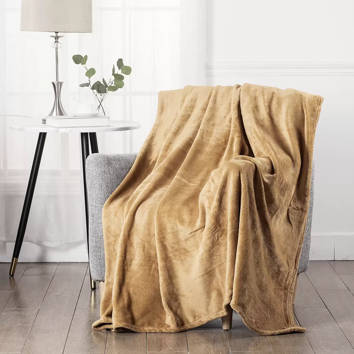 Decke XXL Marlies XXL Gelb