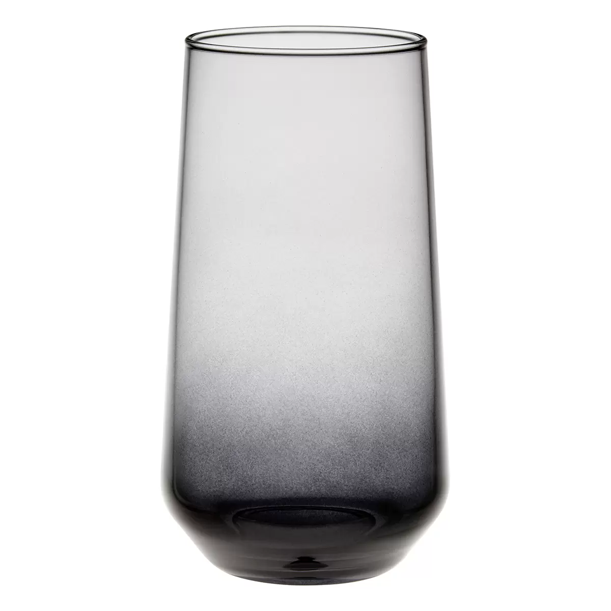 Trinkglas James Wood grau,schwarz