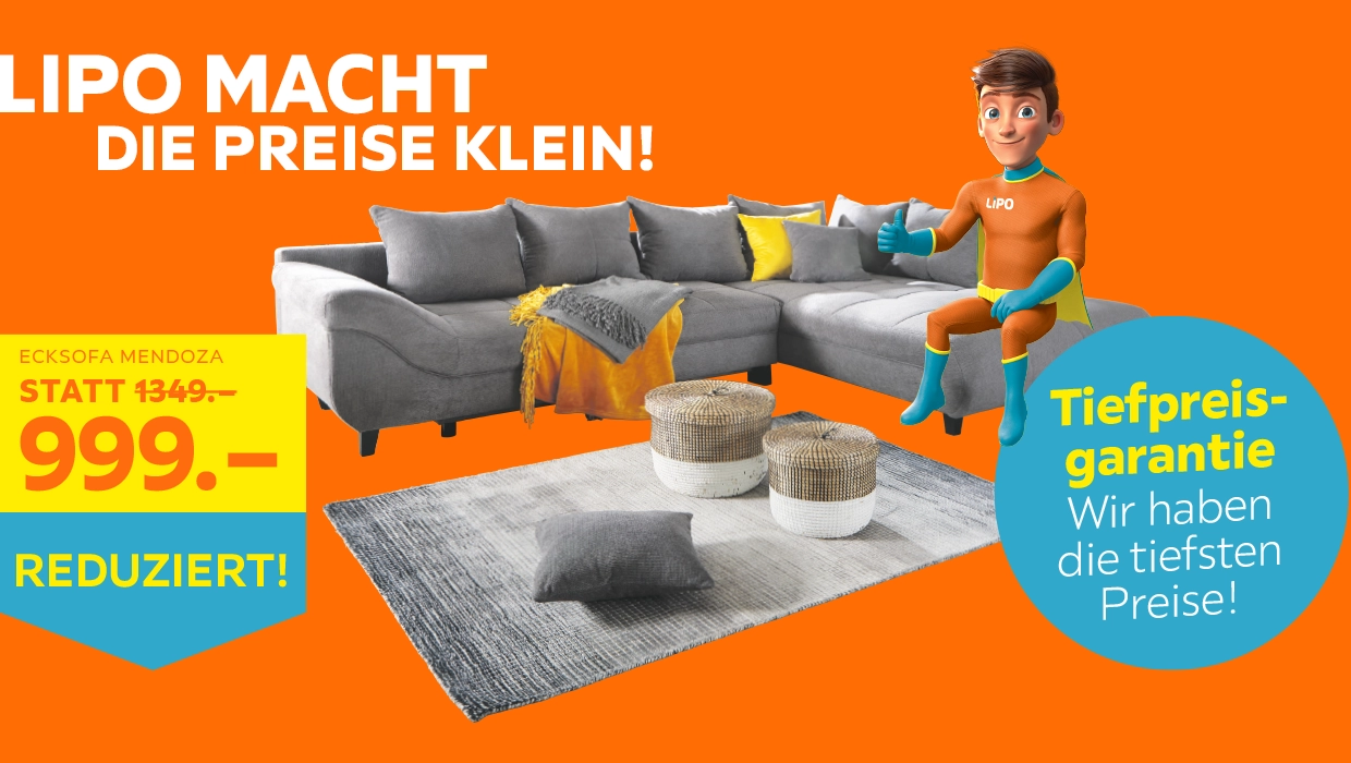 LIPO - Möbel discount günstig kaufen & clever einrichten