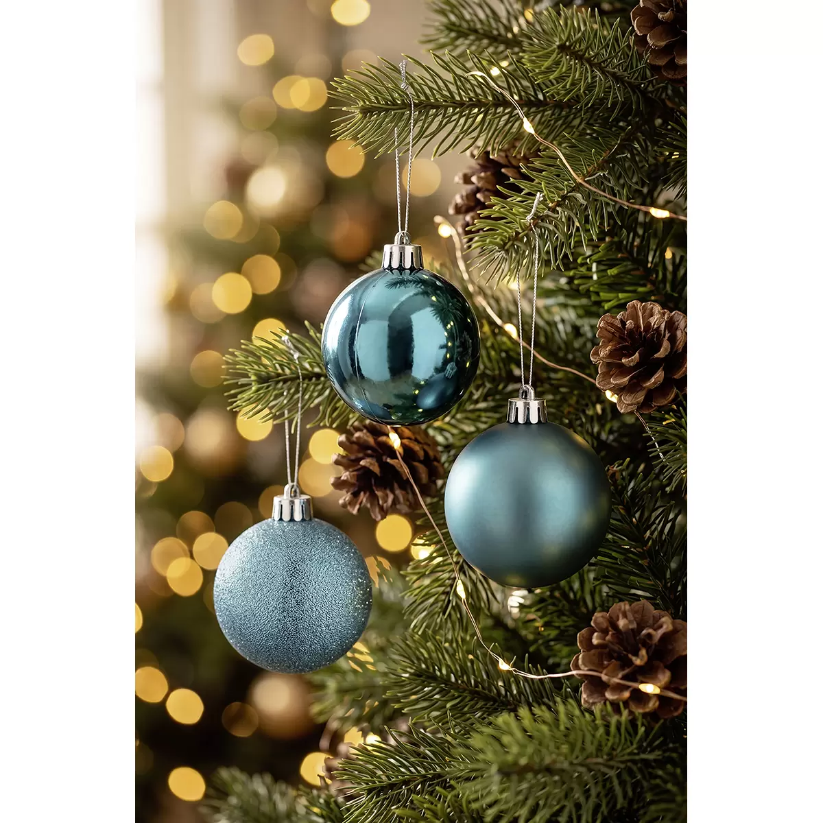 Christbaumkugel-Set Maya Luca Bessoni Blau