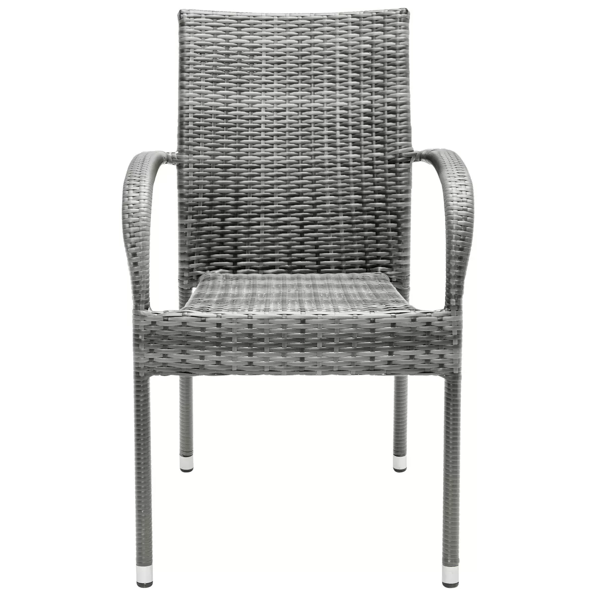 Sedia da giardino Ondega Emilia impilabile marrone scuro, grigio