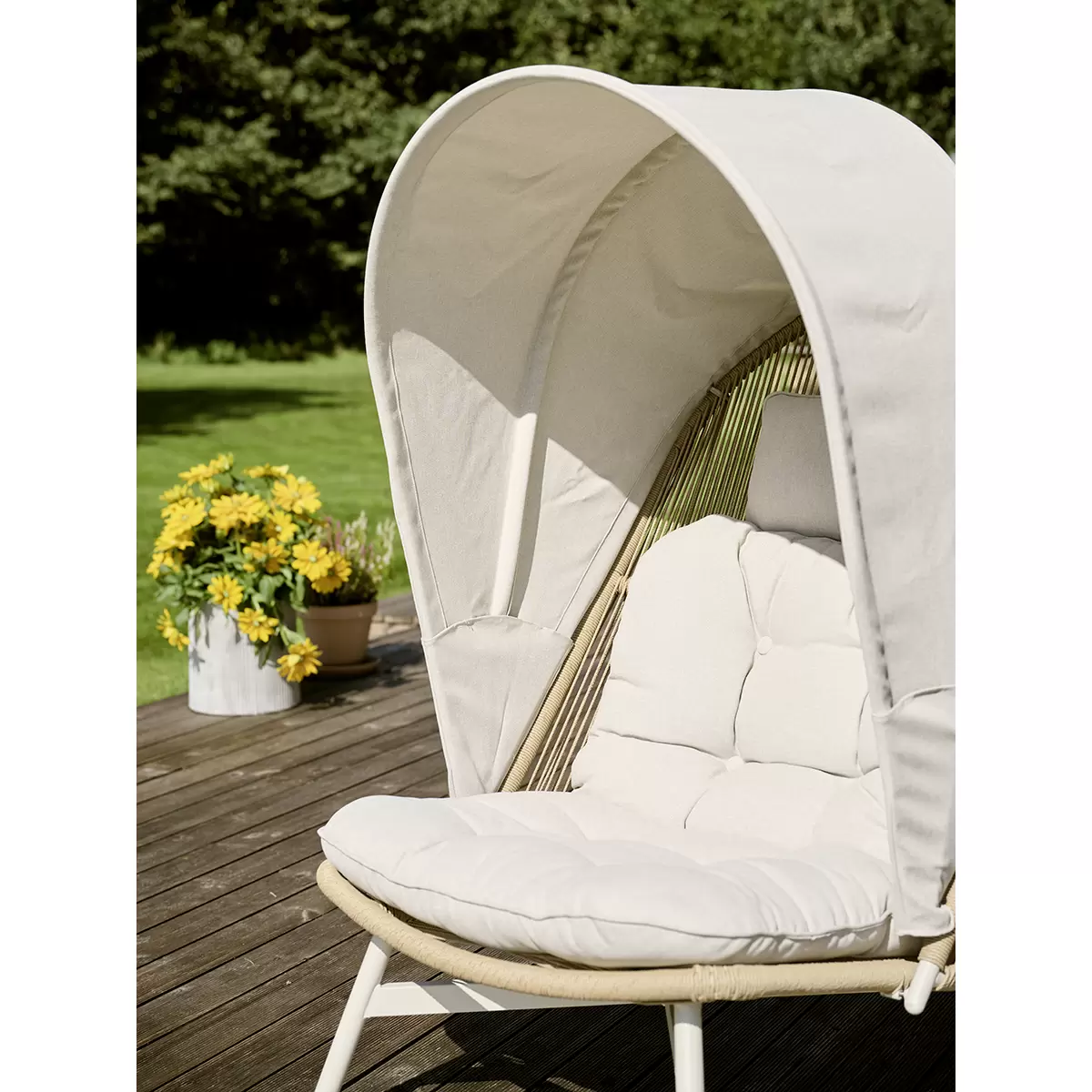Loungsessel Bille Beige