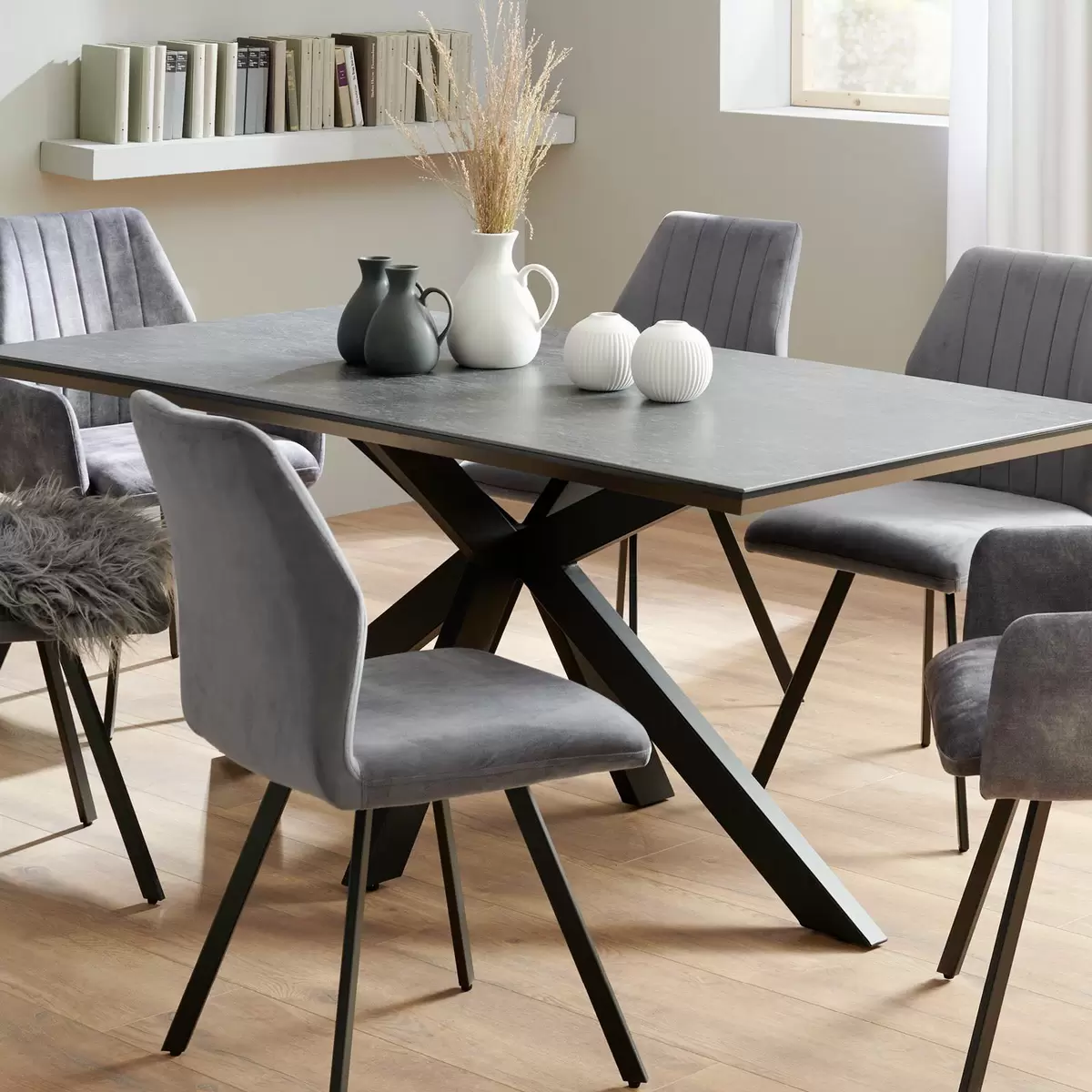 tavoli da pranzo Steve Nero