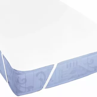 Topper per materasso a mollettone con gommini angolari