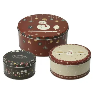 Porta biscotti set da 3