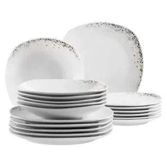 Tellerset 18tlg. Space Dust