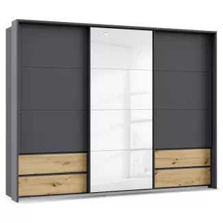 Schwebetürenschrank 3trg.