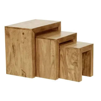 Table d'appoint set de 3 pièces