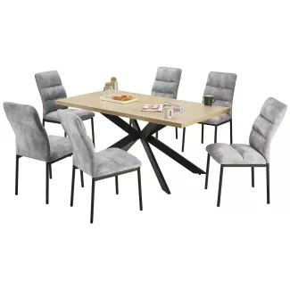 Ensemble table et bancs