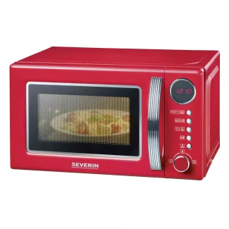 Retro Mikrowelle mit Grill