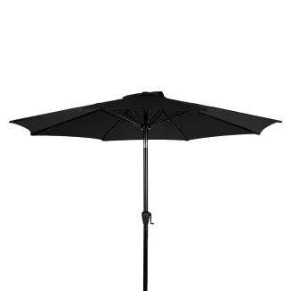 Parasol à manivelle