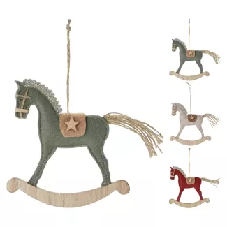 Hängedeko Schaukelpferd