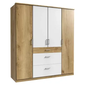 Armoire à vêtements à 4 portes.
