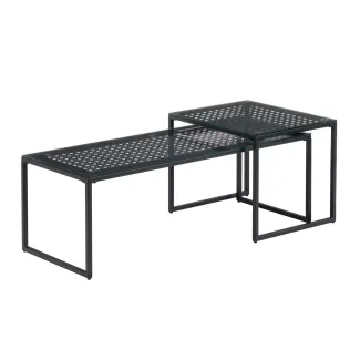 Set di 2 tavolini