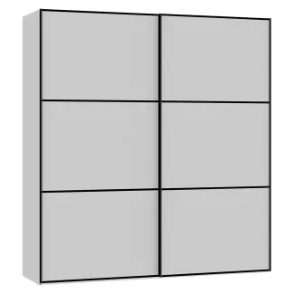Armoire à portes coulissantes 2 portes