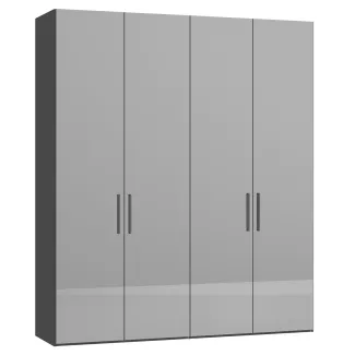 Armoire à portes pivotantes 4 portes