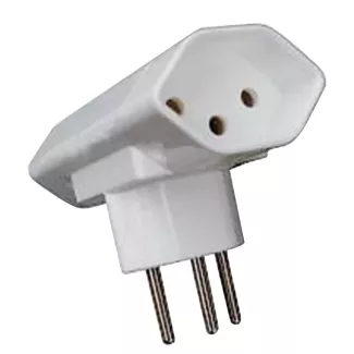 Abzweigstecker vertikal