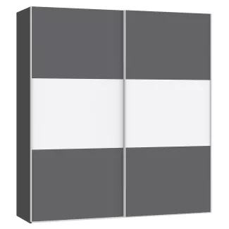 Armoire à portes coulissantes 2 portes