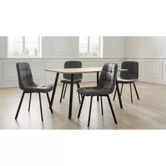 Ensemble table et bancs