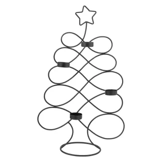Teelichts-Weihnachtsbaum
