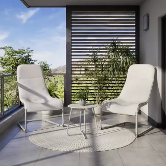 Balkon-Loungeset
