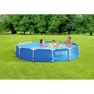 Set da piscina con struttura in metallo