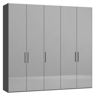 Armoire à portes pivotantes 5 portes