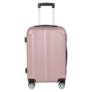 Valise à rayures verticales