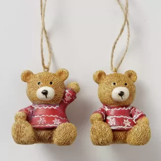 Pendentif de Noël ours