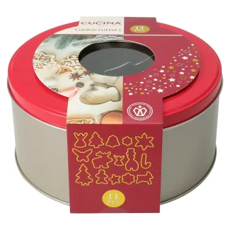 Boîte à biscuits incl. emporte-pièce