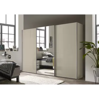 Armoire à portes coulissantes suspendues 3 portes.