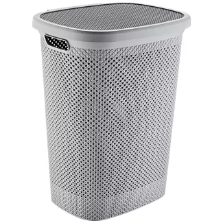 Panier à linge avec couvercle