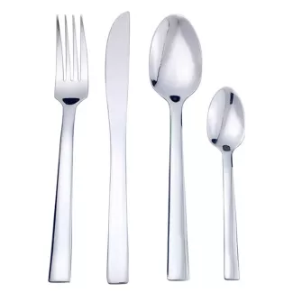 Couvert Camping, Voyage Ensemble Couverts Set 5 Pièces Avec 2 Cuillères