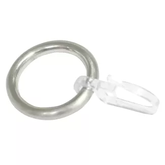 Anneaux de rideaux avec crochets à plis