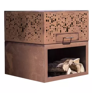 Pro Cube con magazzino tronchi 70