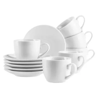 Tazze da caffè espresso 12 pezzi Barca