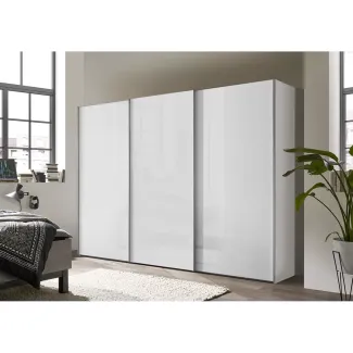 Armoire à portes coulissantes suspendues 3 portes.