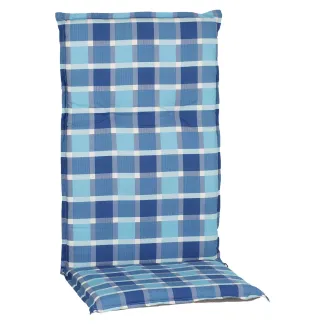 Pouf de jardin à dossier haut