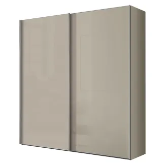 Armoire à portes coulissantes suspendues 2 rangées