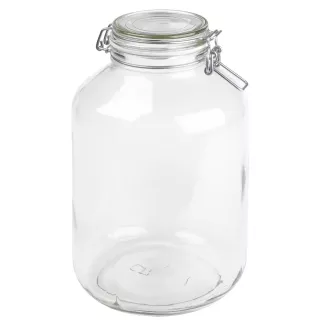 Pot à cornichons avec couvercle, set de 2