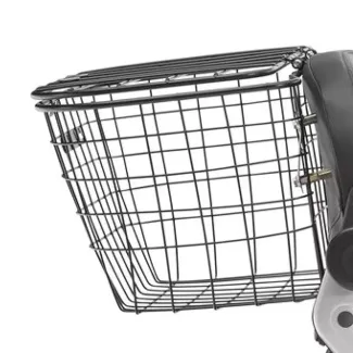 Panier de transport avec couvercle fermé