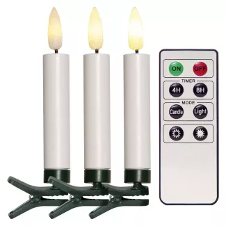 Bougie d'arbre à LED