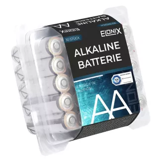 Paquet de 30 piles AA