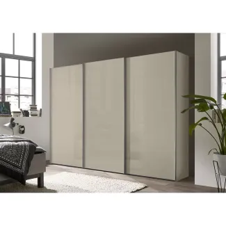 Armoire à portes coulissantes suspendues 3 portes.