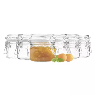 Lot de 6 bocaux avec couvercle