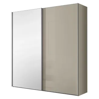 Armoire à portes coulissantes suspendues 2 rangées