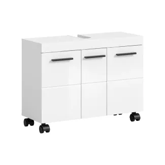 Waschbeckenunterschrank Rollen